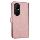 For Huawei Enjoy 80 AZNS Skin Feel Calf Texture Flip Leather Phone Case(Rose Gold) - 3