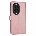 For Huawei nova 14 Pro 5G AZNS Skin Feel Calf Texture Flip Leather Phone Case(Rose Gold) - 3