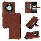 For Honor X60 AZNS Skin Feel Calf Texture Flip Leather Phone Case(Brown) - 1