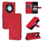 For Honor X60 AZNS Skin Feel Calf Texture Flip Leather Phone Case(Red) - 1