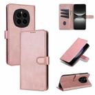 For Honor Magic7 AZNS Skin Feel Calf Texture Flip Leather Phone Case(Rose Gold) - 1