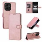 For Honor X60i AZNS Skin Feel Calf Texture Flip Leather Phone Case(Rose Gold) - 1