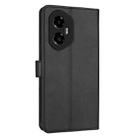 For Honor 300 AZNS Skin Feel Calf Texture Flip Leather Phone Case(Black) - 3