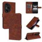 For Honor 300 Ultra AZNS Skin Feel Calf Texture Flip Leather Phone Case(Brown) - 1