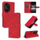 For Honor 300 Ultra AZNS Skin Feel Calf Texture Flip Leather Phone Case(Red) - 1