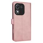 For Honor X70i AZNS Skin Feel Calf Texture Flip Leather Phone Case(Rose Gold) - 3