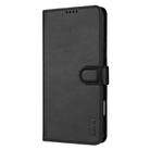 For Honor X70i AZNS Skin Feel Calf Texture Flip Leather Phone Case(Black) - 2