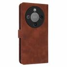 For Honor X70 5G AZNS Skin Feel Calf Texture Flip Leather Phone Case(Brown) - 3