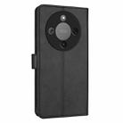 For Honor X70 5G AZNS Skin Feel Calf Texture Flip Leather Phone Case(Black) - 3