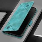 For Motorola Edge 30 Neo Skin Feel Embossed Leather Phone Case(Green) - 3