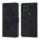 For Motorola Moto G Stylus 5G 2021 Skin Feel Embossed Leather Phone Case(Black) - 2