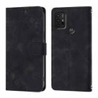 For Motorola Moto G10 / G10 Power / G20 Skin Feel Embossed Leather Phone Case(Black) - 2