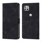 For Motorola One 5G Ace / Moto G 5G 2020 Skin Feel Embossed Leather Phone Case(Black) - 2