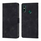 For Huawei Enjoy 20 SE / P smart 2021 / Y7a Skin Feel Embossed Leather Phone Case(Black) - 2