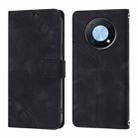 For Huawei Enjoy 50 Pro / Nova Y90 Skin Feel Embossed Leather Phone Case(Black) - 2
