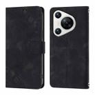 For Huawei Pura 70 Skin Feel Embossed Leather Phone Case(Black) - 2