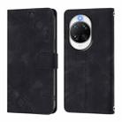 For Huawei nova 14 Ultra 5G Skin Feel Embossed Leather Phone Case(Black) - 3