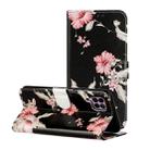 For Huawei P40 Lite Colored Drawing Marble Pattern Horizontal Flip PU Leather Case with Holder & Card Slots & Wallet(Azalea) - 1