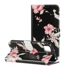 For Huawei Y5p Colored Drawing Marble Pattern Horizontal Flip PU Leather Case with Holder & Card Slots & Wallet(Azalea) - 1