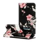 For Huawei Y8p / Enjoy 10s Colored Drawing Marble Pattern Horizontal Flip PU Leather Case with Holder & Card Slots & Wallet(Azalea) - 1