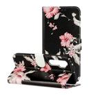 For Xiaomi Mi Note 10 Lite Colored Drawing Marble Pattern Horizontal Flip PU Leather Case with Holder & Card Slots & Wallet(Azalea) - 1