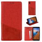 For Xiaomi Redmi 7A MUXMA MX109 Horizontal Flip Leather Case with Holder & Card Slot & Wallet(Red) - 1