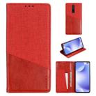 For Xiaomi Redmi K30 MUXMA MX109 Horizontal Flip Leather Case with Holder & Card Slot & Wallet(Red) - 1