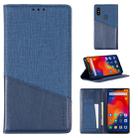 For Xiaomi Redmi Note 6 Pro MUXMA MX109 Horizontal Flip Leather Case with Holder & Card Slot & Wallet(Blue) - 1