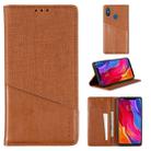For Xiaomi Mi 8 MUXMA MX109 Horizontal Flip Leather Case with Holder & Card Slot & Wallet(Brown) - 1