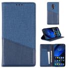 For Xiaomi Pocophone F1 MUXMA MX109 Horizontal Flip Leather Case with Holder & Card Slot & Wallet(Blue) - 1