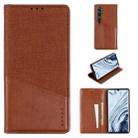 For Xiaomi Mi Note 10 / Mi Note 10 Pro MUXMA MX109 Horizontal Flip Leather Case with Holder & Card Slot & Wallet(Brown) - 1