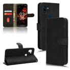 For Orbic Fun+ 4G Skin Feel Magnetic Flip Leather Phone Case(Black) - 1
