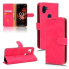 For Orbic Fun+ 4G Skin Feel Magnetic Flip Leather Phone Case(Rose Red) - 1