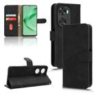 For Huawei nova 11 SE Skin Feel Magnetic Flip Leather Phone Case(Black) - 1