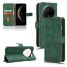 For Huawei Mate 70 Pro / 70 Pro+ Skin Feel Magnetic Flip Leather Phone Case(Green) - 1