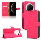 For Huawei Mate 70 Skin Feel Magnetic Flip Leather Phone Case(Rose Red) - 1