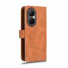 For Huawei Enjoy 80 Skin Feel Magnetic Flip Leather Phone Case(Brown) - 3