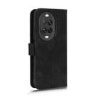 For Huawei nova 14 Skin Feel Magnetic Flip Leather Phone Case(Black) - 3