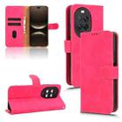 For Huawei nova 14 Skin Feel Magnetic Flip Leather Phone Case(Rose Red) - 1