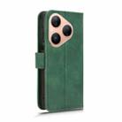 For Huawei Pura 80 5G Skin Feel Magnetic Flip Leather Phone Case(Green) - 3