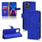 For UMIDIGI F3 5G / 4G Skin Feel Magnetic Flip Leather Phone Case(Blue) - 1