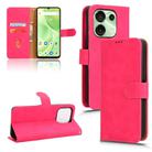 For Umidigi G9 5G Skin Feel Magnetic Flip Leather Phone Case(Rose Red) - 1