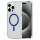 For iPhone 15 Pro Max Magic Diamond Blu-ray MagSafe Phone Case(Purple) - 1
