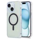 For iPhone 15 Plus Magic Diamond Blu-ray MagSafe Phone Case(Black) - 1