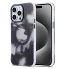 For iPhone 15 Pro MagSafe Magnetic Ink Phone Case(Graphite Black) - 1