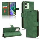 For Motorola Moto G54 5G Skin Feel Magnetic Flip Leather Phone Case(Green) - 1