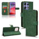 For Motorola Edge 50 Pro Skin Feel Magnetic Flip Leather Phone Case(Green) - 1