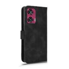 For Motorola Edge 50 Fusion Skin Feel Magnetic Flip Leather Phone Case(Black) - 3