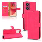 For Motorola Edge 50 Fusion Skin Feel Magnetic Flip Leather Phone Case(Rose Red) - 1