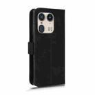 For Motorola Edge 50 Ultra Skin Feel Magnetic Flip Leather Phone Case(Black) - 3